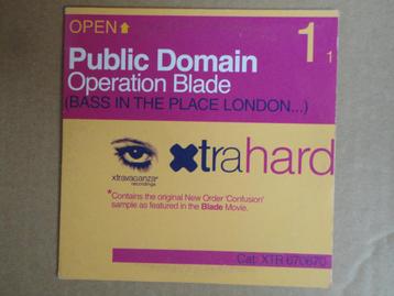 CD PUBLIC DOMAIN – Operation Blade -Bass In The >>> Zie nota beschikbaar voor biedingen