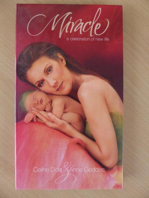 CELINE DION & ANNE GEDDES : MIRACLE (CD + DVD + BOEK IN BOX), Cd's en Dvd's, Dvd's | Muziek en Concerten, Zo goed als nieuw, Documentaire