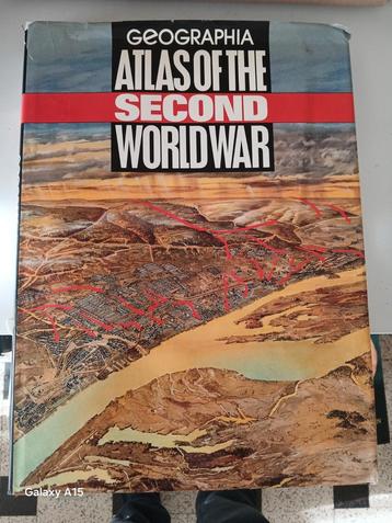 Geogrphia ATLAS OF THE SECOND WORLD WAR  beschikbaar voor biedingen