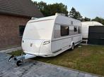 Tabert Vivaldi caravan - Airco - Mover - Satelliet - Luifel, Caravans en Kamperen, Omvormbare zithoek, Schokbreker, Tabbert, Bedrijf