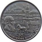 Silver Ostende Rider 50 1883-1983 Hippodrome de Wellington, Timbres & Monnaies, Argent, Enlèvement ou Envoi, Monnaie en vrac