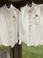 2 chemises blanches JCb, Vêtements | Hommes, Chemises, Enlèvement, Comme neuf, Blanc, Tour de cou 41/42 (L)