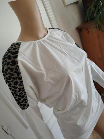 leuke oversized shirt met luipaard print  beschikbaar voor biedingen