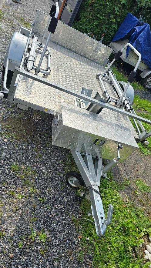 Remorque Moto et Quad BW Trailer Basculante, Auto diversen, Aanhangers en Bagagewagens, Zo goed als nieuw, Ophalen