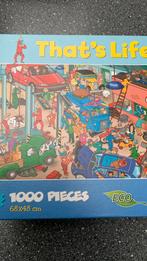 That's Life puzzel 1000st autogarage, Ophalen, Zo goed als nieuw