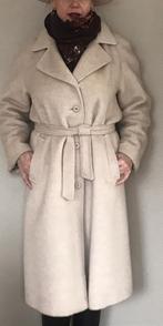 Manteau en laine (58%) et viscose (42%) femme XL-XXL (46), Comme neuf, Beige, Taille 42/44 (L)