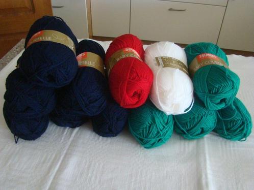Pelotes de laine 3 Suisses Courtelle 12 pelotes., Hobby & Loisirs créatifs, Tricot & Crochet, Comme neuf, Tricot ou Crochet, Enlèvement ou Envoi