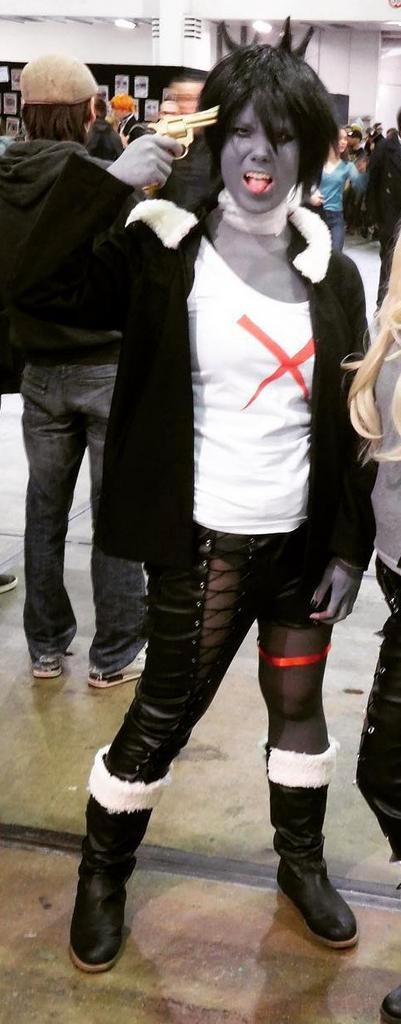 Cosplay Devit - D.Gray-Man, Kleding | Dames, Carnavalskleding en Feestkleding, Gedragen, Maat 42/44 (L), Verzenden