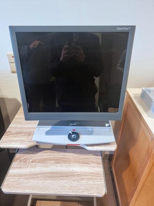 Optelec Clearview+ Leestoestel., Computers en Software, Monitoren, Gebruikt, Ophalen of Verzenden