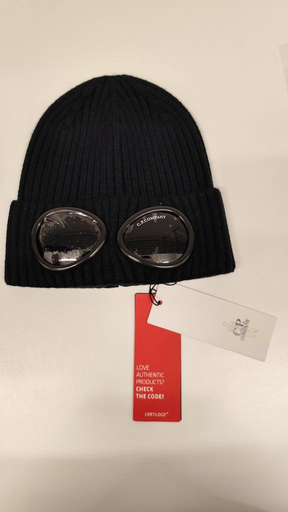 Zwarte hoed van CP company, Kleding | Heren, Mutsen, Sjaals en Handschoenen, Nieuw, Muts, Overige maten, Ophalen of Verzenden