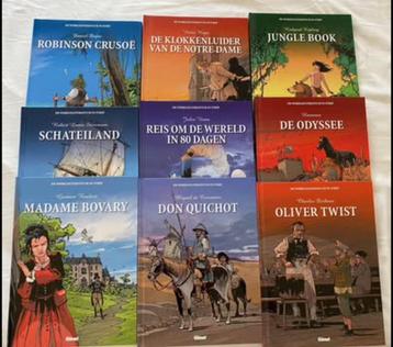 de wereldliteratuur in strip (glenat) beschikbaar voor biedingen