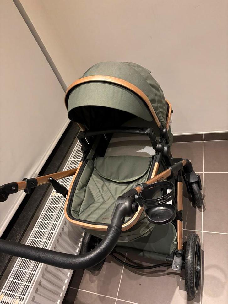 Kikkaboo Kinderwagen 3 in 1 Darling Leger Groen, Kinderen en Baby's, Kinderwagens en Combinaties, Nieuw, Kinderwagen, Overige merken