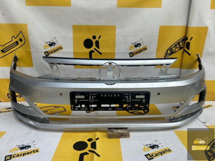 Voorbumper Polo 2G 2017-2022 4XPDC 2G0807221 BUMPER, Auto-onderdelen, Carrosserie, Bumper, Volkswagen, Voor, Gebruikt