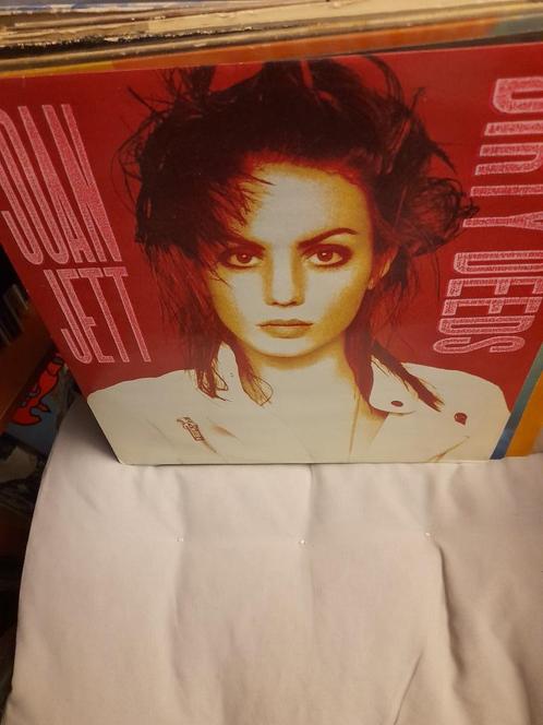 12" - joan jett - dirty deeds, Cd's en Dvd's, Vinyl | Hardrock en Metal, Gebruikt, Ophalen of Verzenden