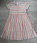 Gestreepte lange jurk Mila Star/JBC mt 122/128, Kinderen en Baby's, Kinderkleding | Maat 122, Meisje, JBC, Ophalen of Verzenden