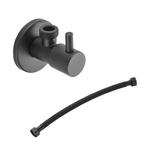 Santeg Angle valve black 2 stuks, Doe-het-zelf en Bouw, Ophalen of Verzenden, Nieuw