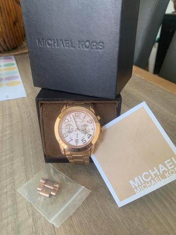 Michael kors Mercer gold cronograph MK5726 beschikbaar voor biedingen