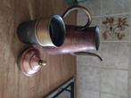 Koperen koffiekan met filter, Ophalen, Koper