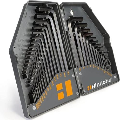 Hinrichs 30 stuks zeskantsleutelset SNELLE GRATIS LEVERING, Doe-het-zelf en Bouw, Gereedschap | Handgereedschap, Nieuw, Verzenden
