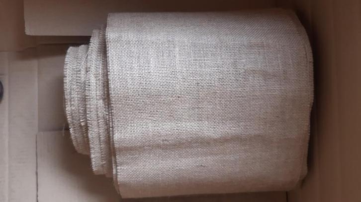 Jute (toile de jute, chemins de table), Hobby & Loisirs créatifs, Tissus & Chiffons, Comme neuf, Autres matériaux, Moins de 30 cm