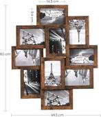 Cadre photo pour 10 photos | LIVRAISON GRATUITE, Neuf, -, SONGMICS, -