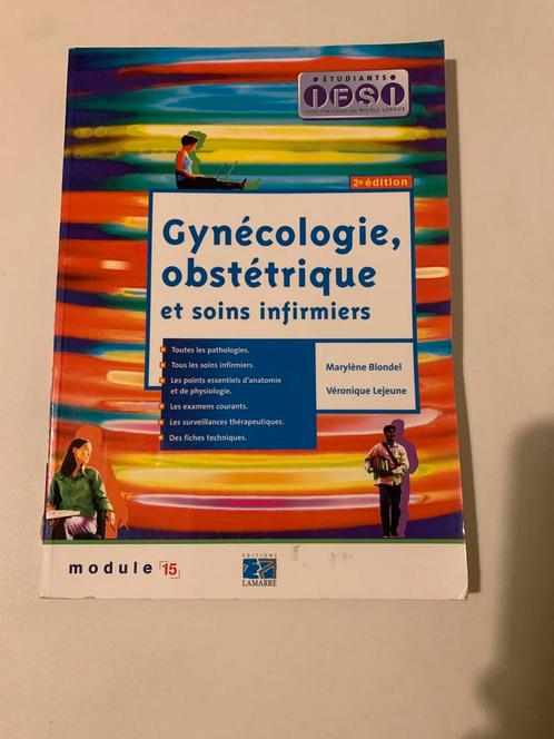 Gynécologie, obstétrique et soins infirmiers, Livres, Livres d'étude & Cours