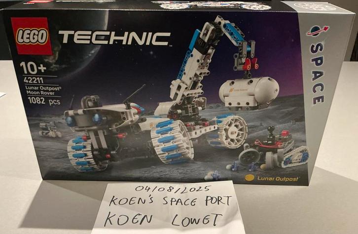 Lego Technic Lunar Outpost Maanrover Ruimtevoertuig, Kinderen en Baby's, Speelgoed | Duplo en Lego, Nieuw, Lego, Complete set
