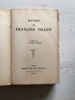 Oeuvres de francois villon, Ophalen of Verzenden