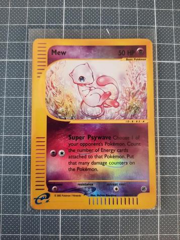 Mew expedition holo beschikbaar voor biedingen
