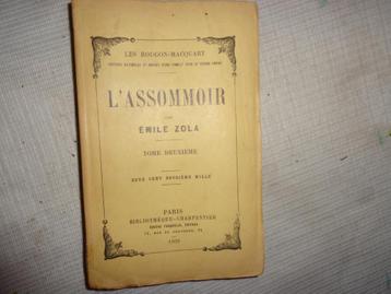 Emile Zola  L'Assommoir (tome deuxième de 1926) beschikbaar voor biedingen