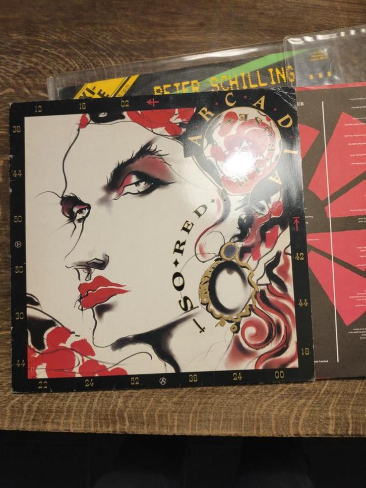 lp arcadia so red, Cd's en Dvd's, Vinyl | Rock, Ophalen of Verzenden