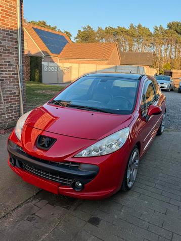 Peugeot 207 1.6 benzine turbo gt beschikbaar voor biedingen