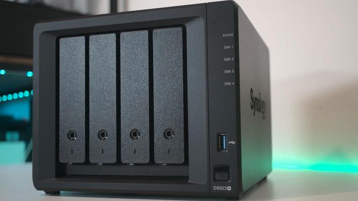 Synology DS923+ – Zo goed als nieuw, Computers en Software, NAS, Zo goed als nieuw, Ophalen of Verzenden
