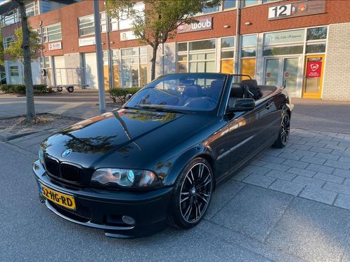 Bmw 330ci Cabrio M pakket Xenon Leer Stoelverwarming, Auto's, BMW, Particulier, 3 Reeks, Handgeschakeld, Zwart, Ophalen
