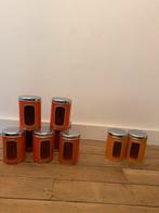 9 x boîtes vintage BRABANTIA années 60-70, Verzamelen, Poppenhuizen en Toebehoren, Ophalen, Zo goed als nieuw