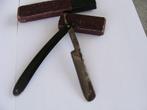 ancien rasoir coupe choux, 5 Karl Bruckmann, Germany, Collections, Article de soin, Utilisé, Enlèvement ou Envoi