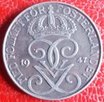 ZWEDEN: 5 ORE 1947 KM 812, Ophalen of Verzenden, Overige landen, Losse munt