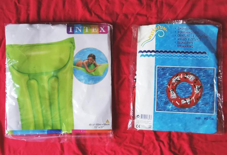 Luchtmatras zwemband nieuw in verpakking., Jardin & Terrasse, Piscines, Neuf, Autres types, Enlèvement ou Envoi