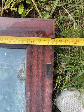 Pvc vaste raam L 195 cm H 104 cm beschikbaar voor biedingen