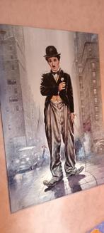 Charly Chaplin kunstdruk van Renato Casaro, Antiek en Kunst, Ophalen