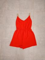 Playsuit, Kleding | Dames, Jumpsuits, Autre, Verzenden, Oranje, Zo goed als nieuw