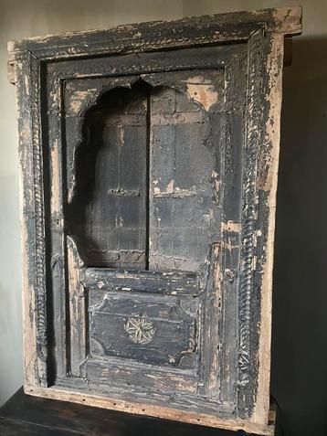 Houten luik/ kamerscherm, Huis en Inrichting, Woonaccessoires | Kamerschermen, Ophalen, Onbekend, Onbekend, Onbekend