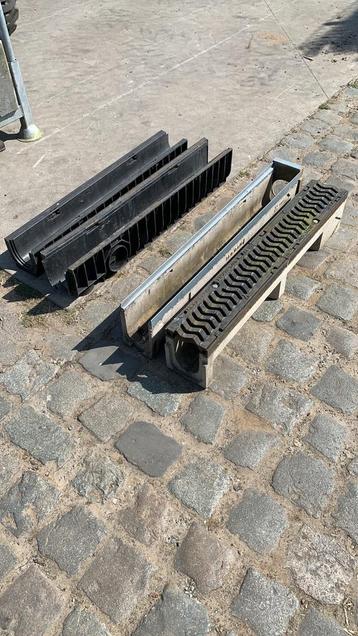 Afvoer met rooster beschikbaar voor biedingen