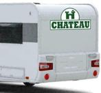 Chateau Caravan Camper Full Colour sticker., Nieuw, Overige typen, Verzenden