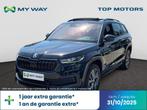Skoda Kodiaq 7PL*SPORTLINE*PANO DAK*TREKHAAK*CAMERA*CARPLAY, Automaat, Alarm, Zwart, 165 g/km