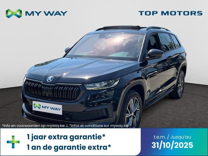 Skoda Kodiaq 7PL*SPORTLINE*PANO DAK*TREKHAAK*CAMERA*CARPLAY, Auto's, Skoda, Kodiaq, ABS, Airbags, Alarm, Boordcomputer, Cruise Control
