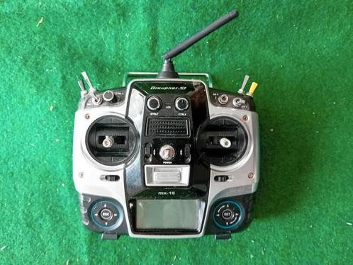 Grauphner  Mx 16  zender, Hobby en Vrije tijd, Modelbouw | Radiografisch | Helikopters en Quadcopters, Gebruikt, Ophalen of Verzenden