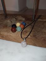 Chakra hanger met 7 mineralen, Handtassen en Accessoires, Edelstenen, Ophalen of Verzenden, Zo goed als nieuw