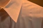 overhemd CICERONE / wit+ motief / 41, Kleding | Heren, Overhemden, Ophalen of Verzenden, Gedragen, Wit, Halswijdte 41/42 (L)