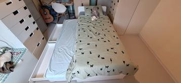 Eenpersoonsbed Ikea 90 op 200 cm, 90 cm, Neutraal, Une personne, Enlèvement